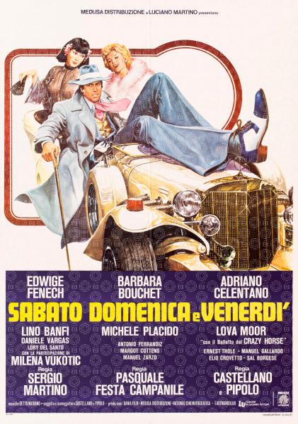 Sabato, domenica e venerdì