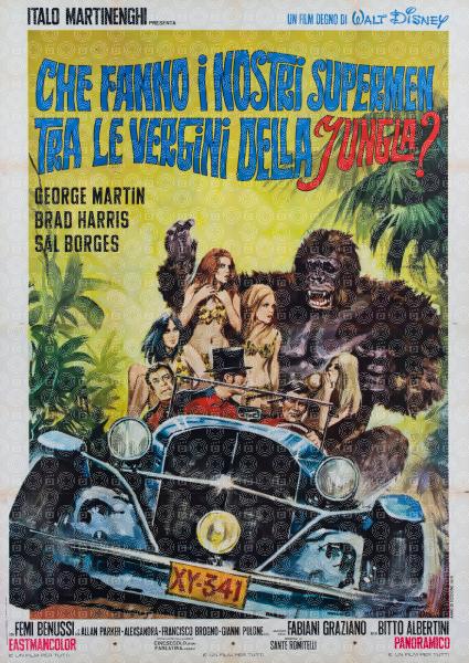 Three Supermen in the Jungle