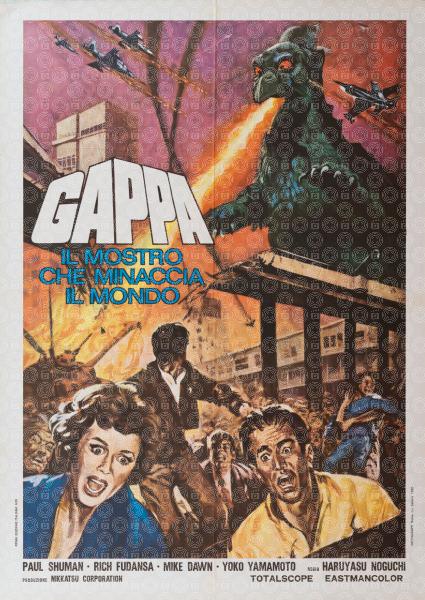 Gappa il mostro che minaccia il mondo