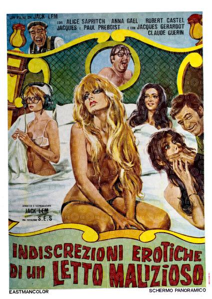 Indiscrezioni erotiche di un letto malizioso