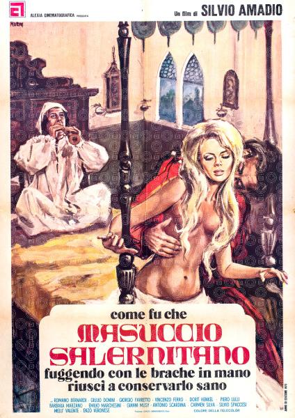 Come fu che Masuccio Salernitano, fuggendo con le brache in mano, riuscì a conservarlo sano