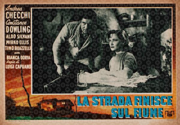 La strada finisce sul fiume