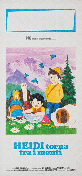 Heidi torna tra i monti