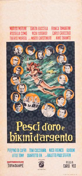 Pesci d'oro e bikini d'argento
