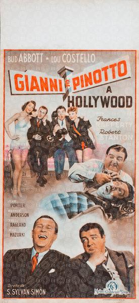Bud Abbott and Lou Costello in Hollywood