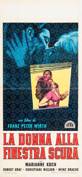Die Frau am dunklen Fenster