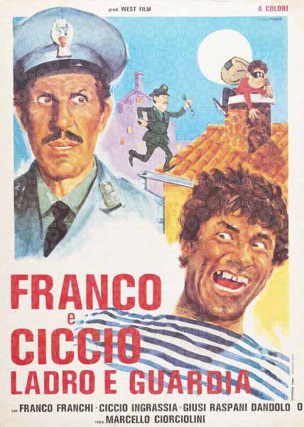 Franco and Ciccio... Robber and Cop