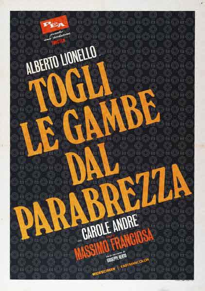 Togli le gambe dal parabrezza